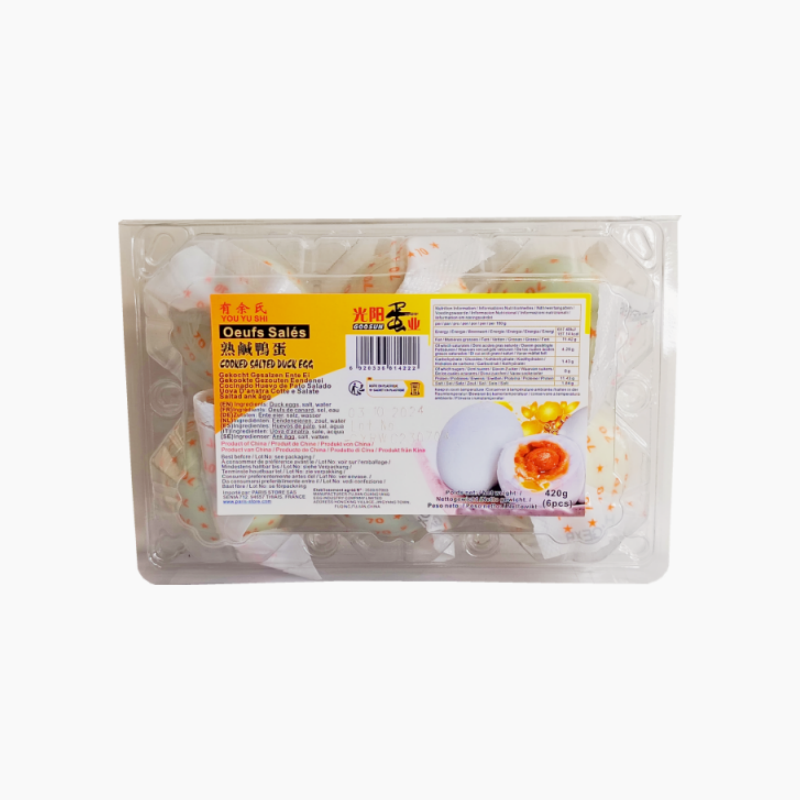 Duck Egg Salted 420g Yellow Label, GOOSUN China