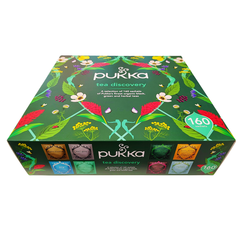 Pukka Selection Box Display Discovery 160p/296g