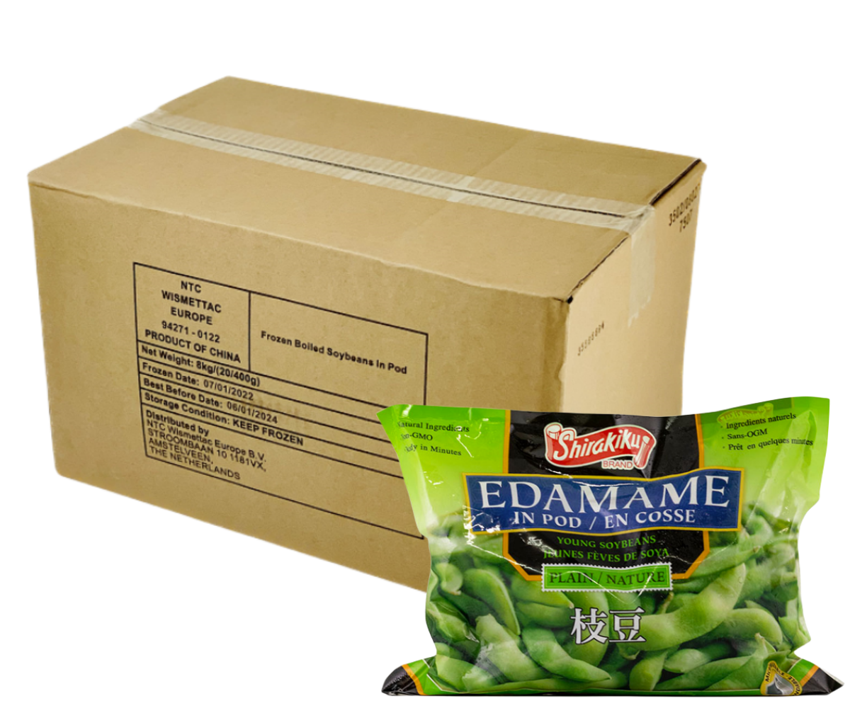 Edamame Soy Beans In Shell Frozen 20x400g