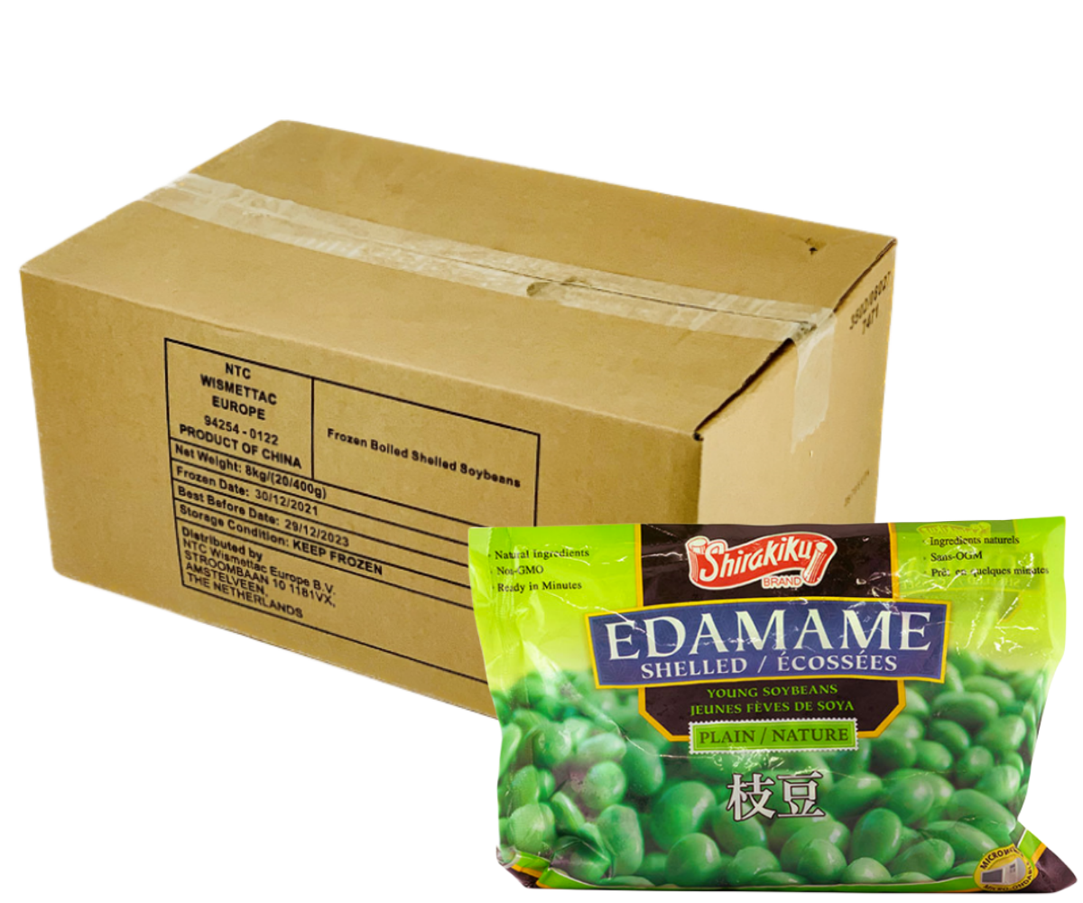 Edamame Soybeans without shell Frozen 20x400g