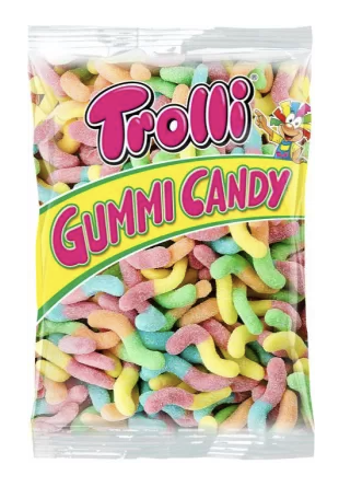 Candy Trolli Sour Glowworms 1kg