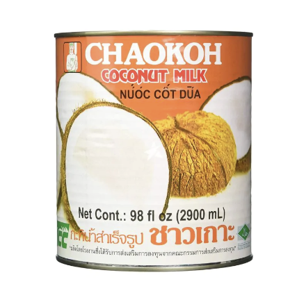 Coconut milk 6x2900ml Chao Koh Thailand