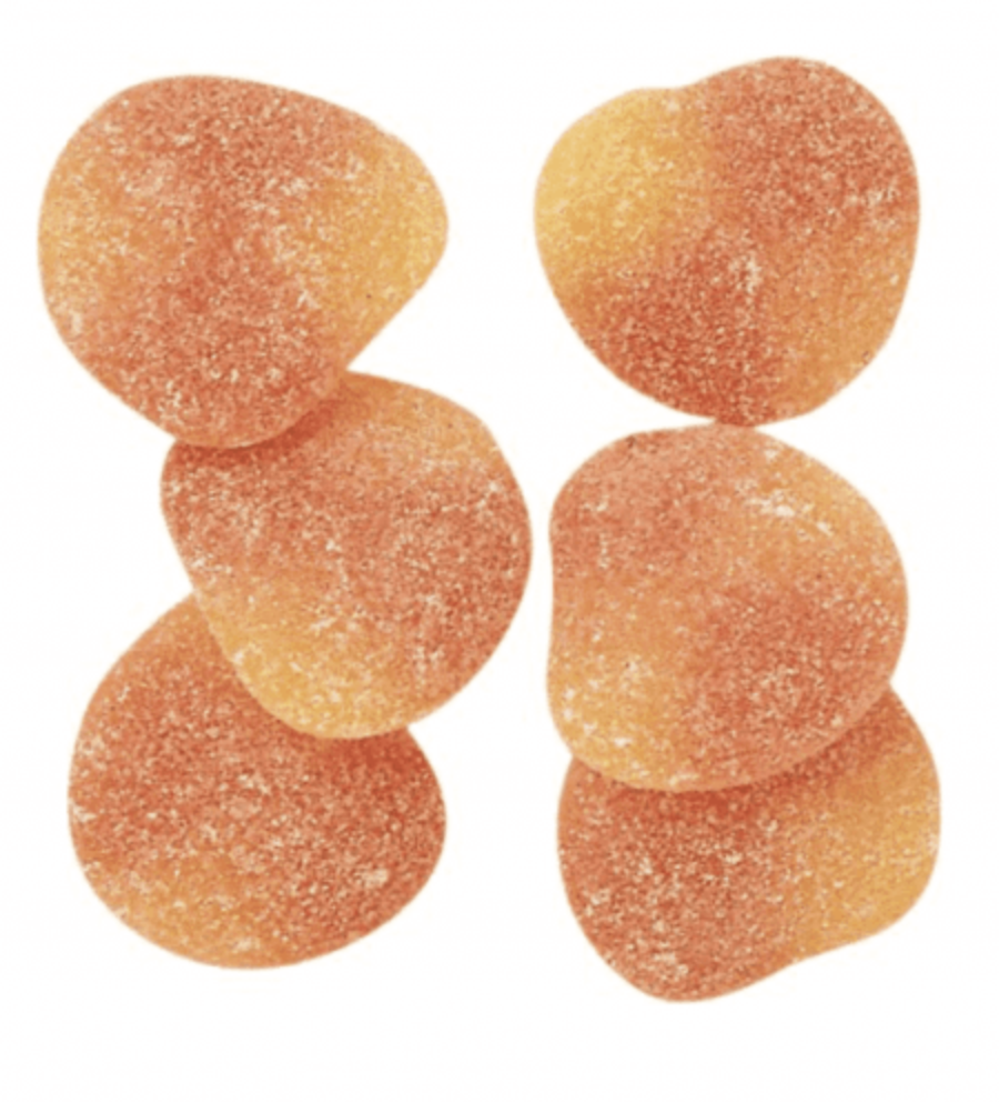 Godis Peaches 2x1,5kg Haribo