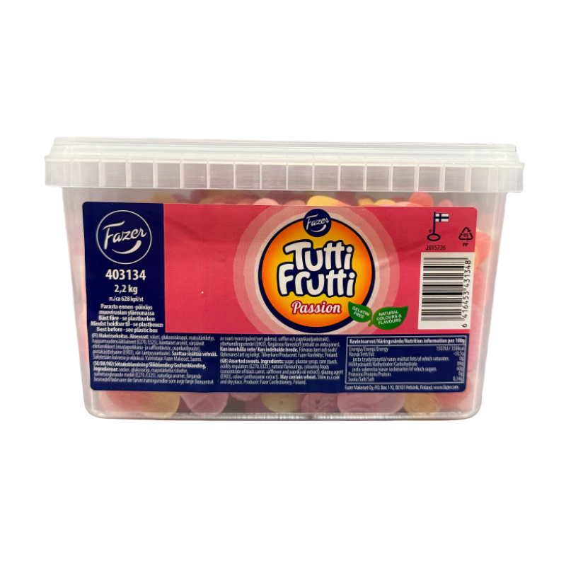 Godis Tutti Frutti Passion Lösvikt 2,2kg