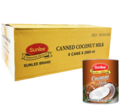 Coconut milk 6x2900ml Sunlee Thailand