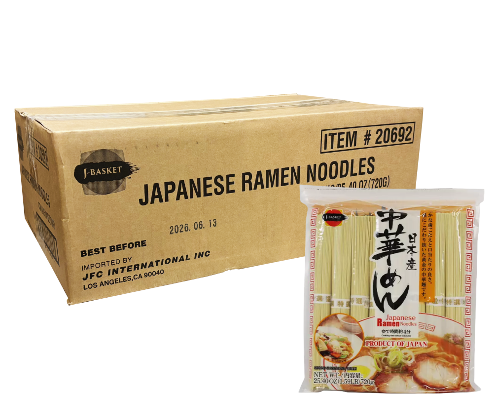 Ramen Nudlar 12x720g J-Basket Japan