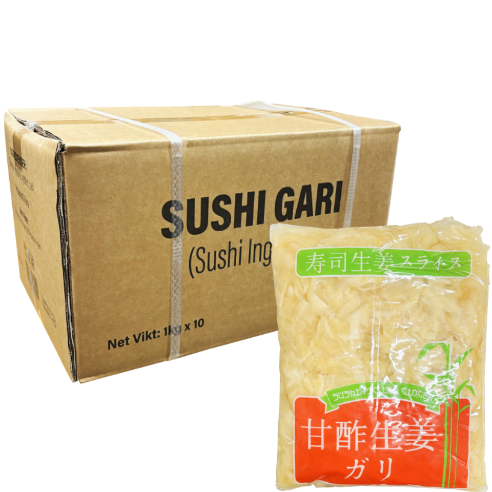 Sushi ingefära 10x1kg PONG Kina 