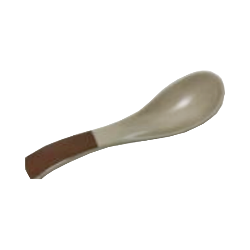 Melamine Spoons With Brown Holder