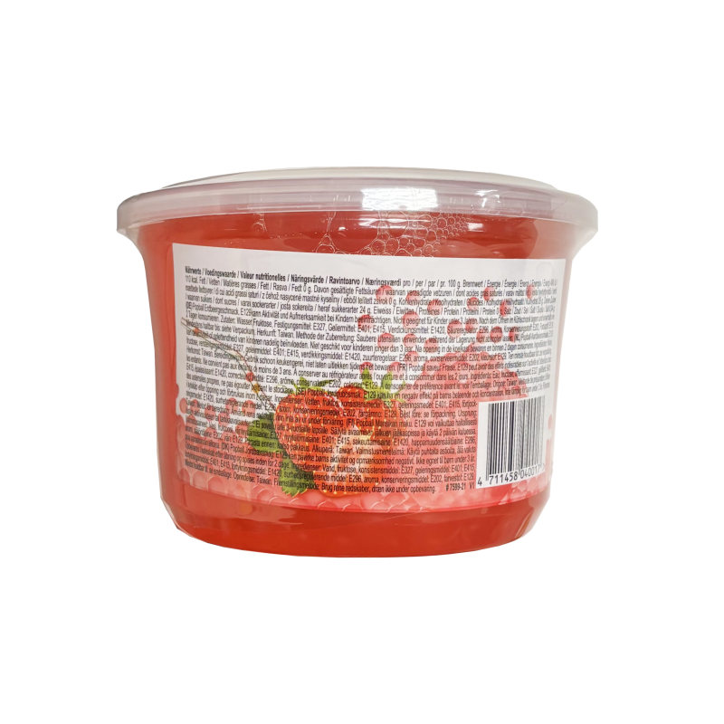 Popping Boba Strawberry Flavor 1x950g Pinshan China