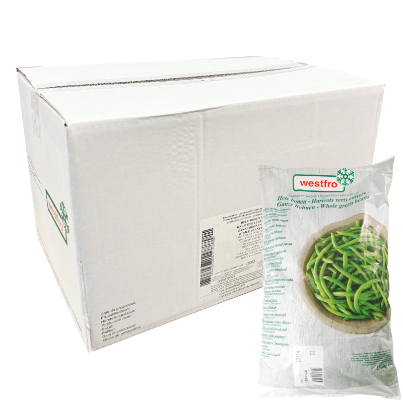 Green Beans 4x2.5kg/Box Westfro