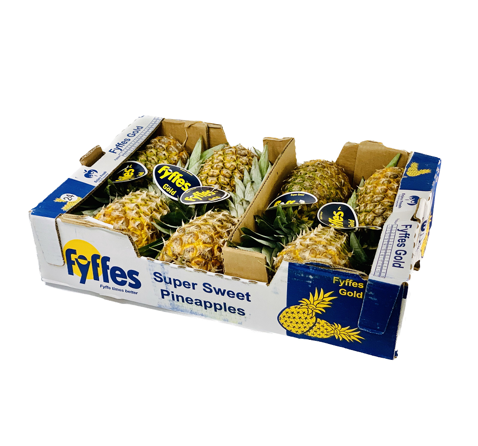 Ananas 9x1,3kg/Låda Costa Rica 