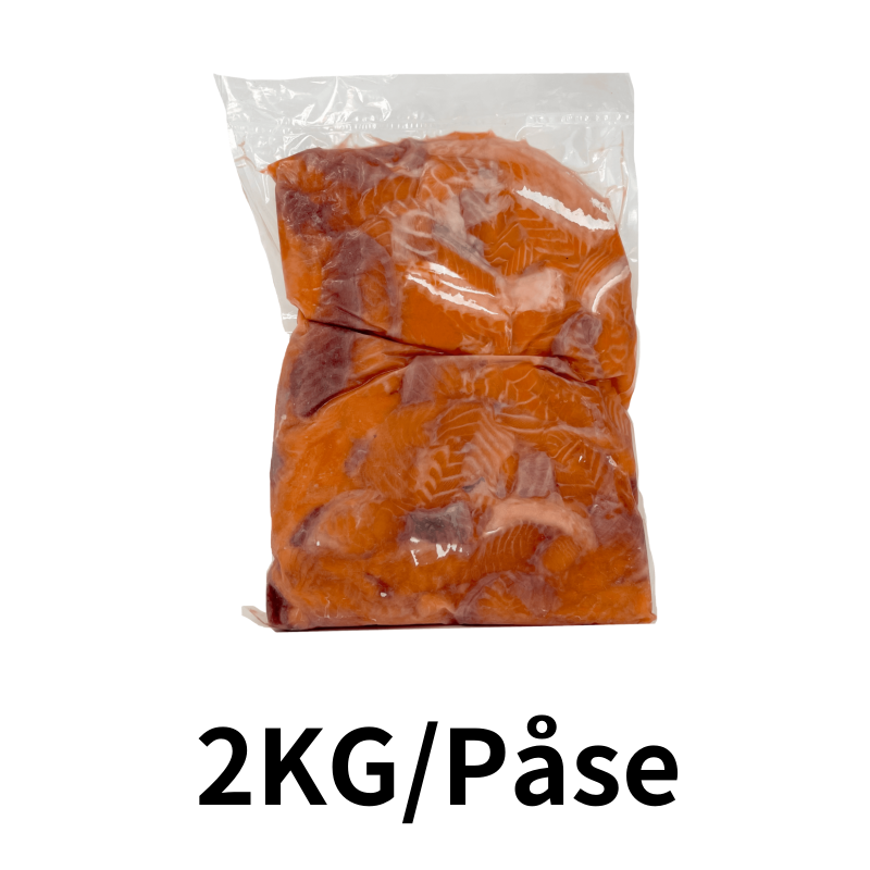 Laxkött Benputs Friterad till Wok Fryst 2kg/Påse
