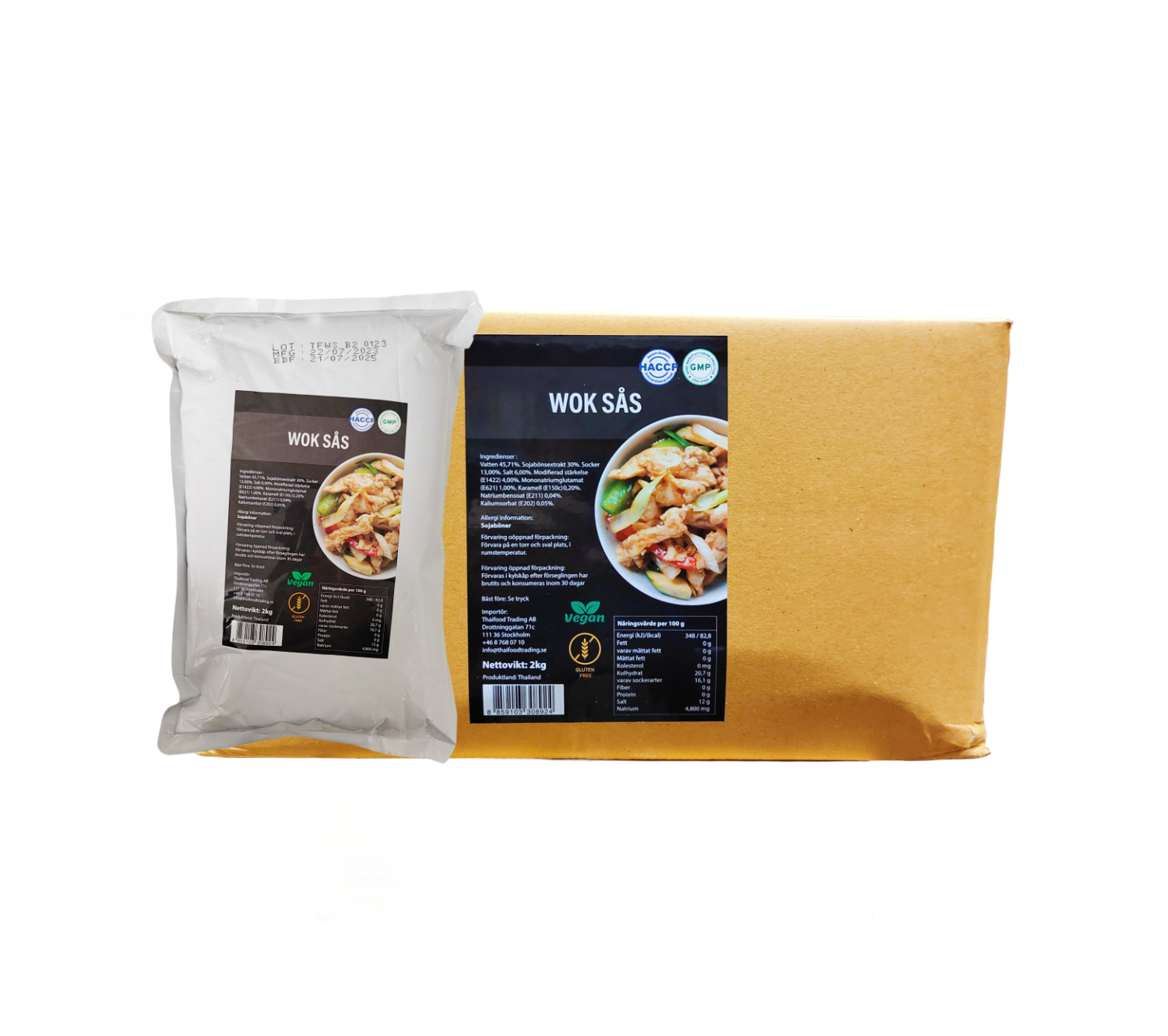 Wok Sås 6x2kg Thailand