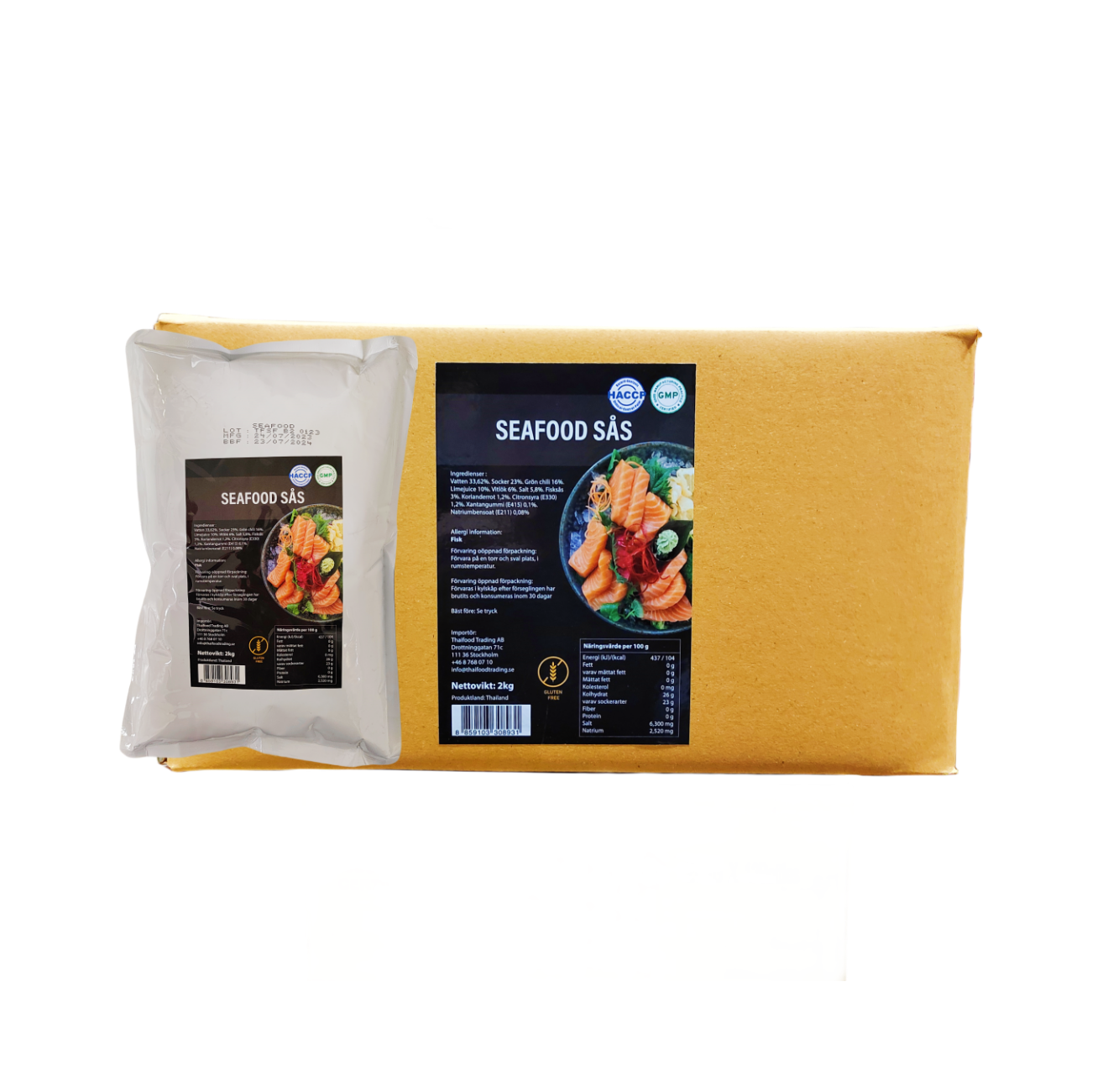 Seafood Sås 6x2kg Thailand