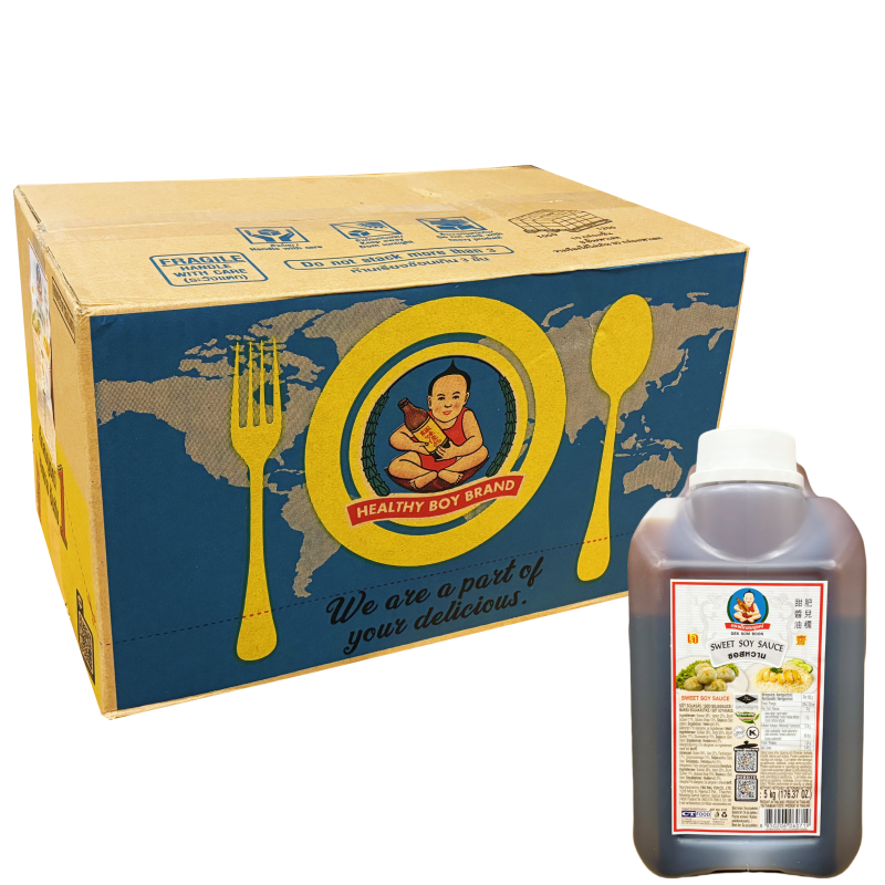 Söt Soja Sås 3x5kg Healthy Boy Brand Thailand