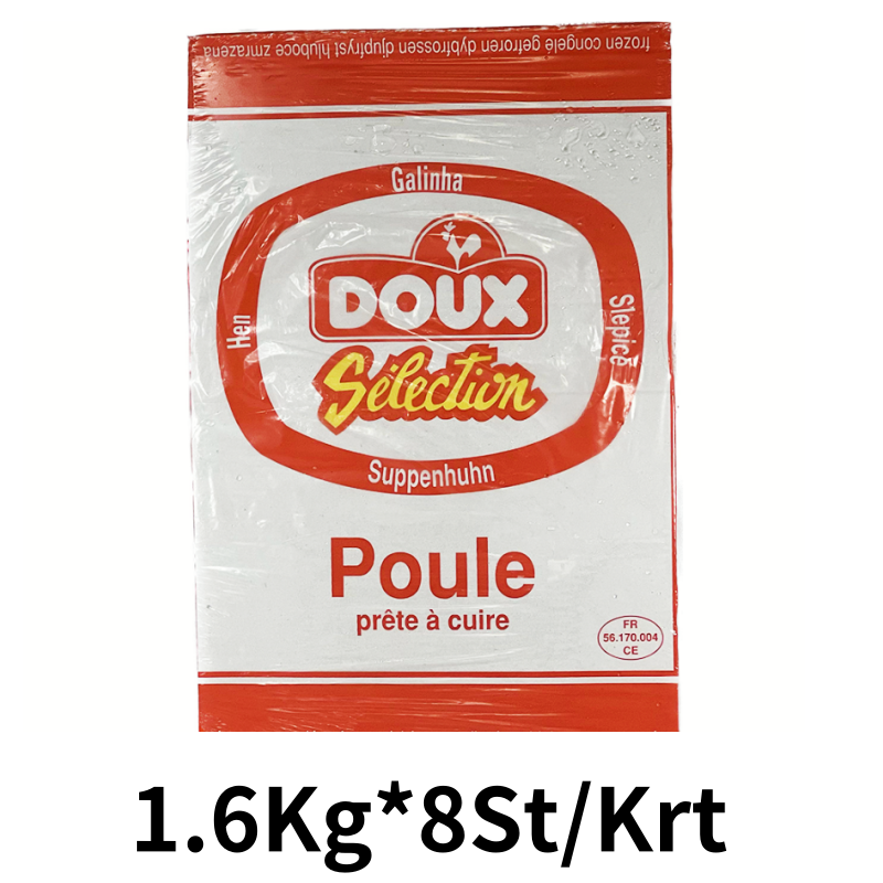 Höns Kyckling Fryst ca 8x1,6kg Frankrike
