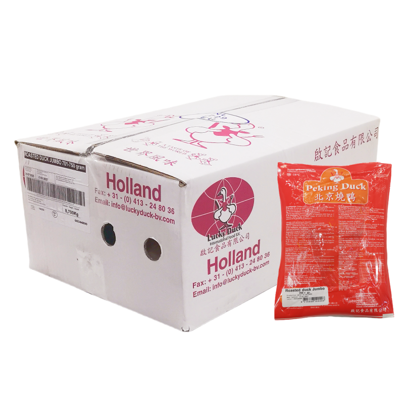 Grillade Ankbröst Duckto Fryst 700g/st, 8.7kg/Karton Lucky Duck Nederländerna