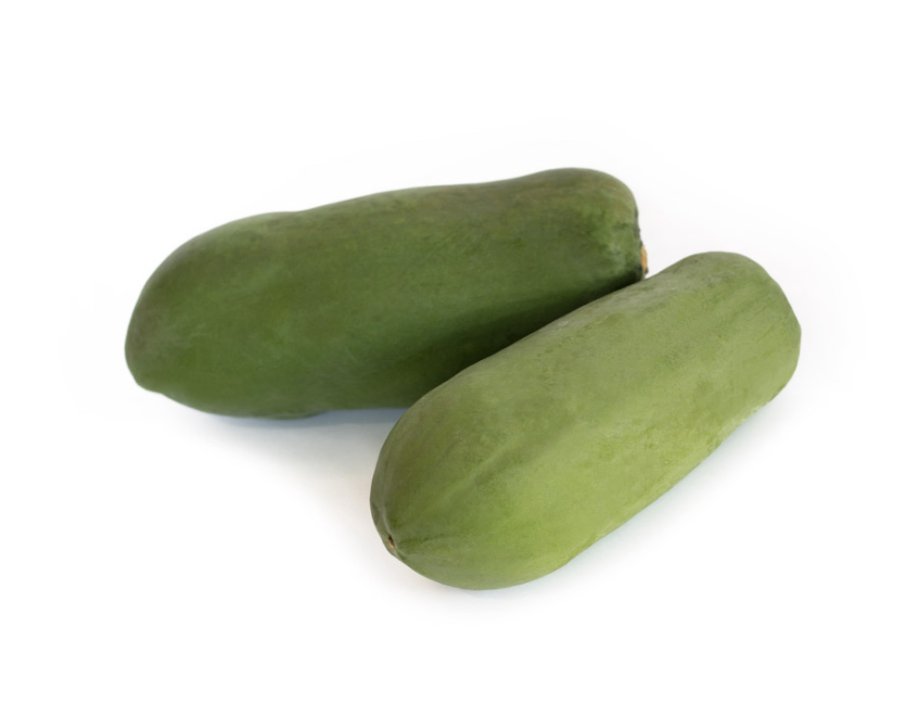 Thai Grön Papaya 1 kg Nederländerna