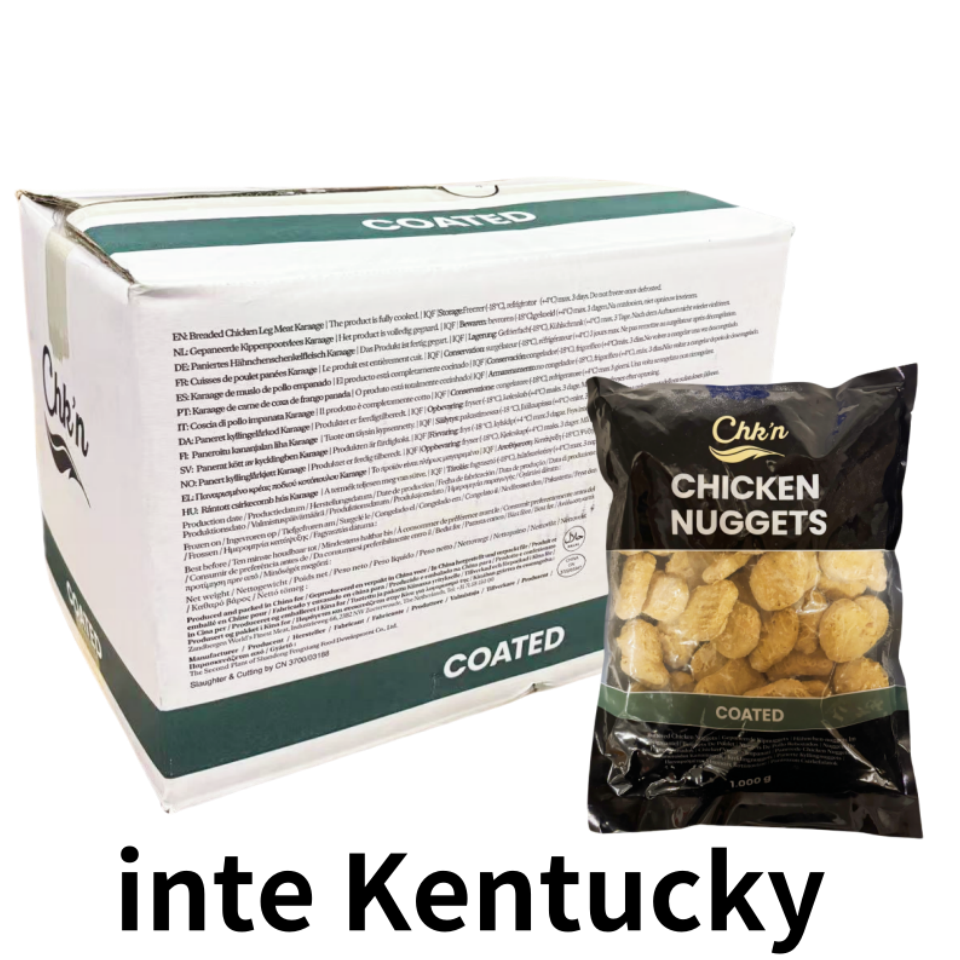 Friterad Kyckling / Nuggets 1kgx10förp/krt Kina
