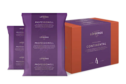 Kaffepulver Continental till Bryggkaffel, WB 6x1000g Löfberg Sverige