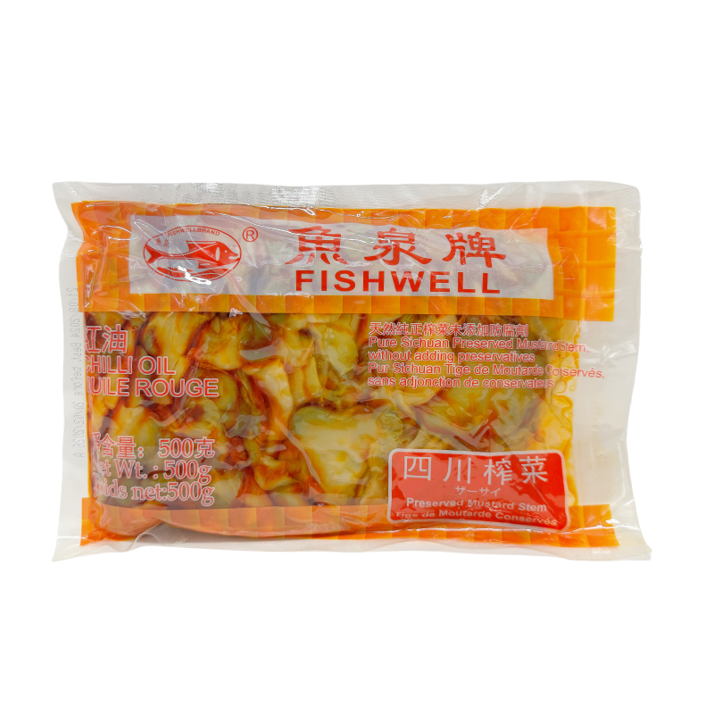 Inlagd Grönsaker Skivad Med Chiliolja 500g HYZC Fishwell Kina