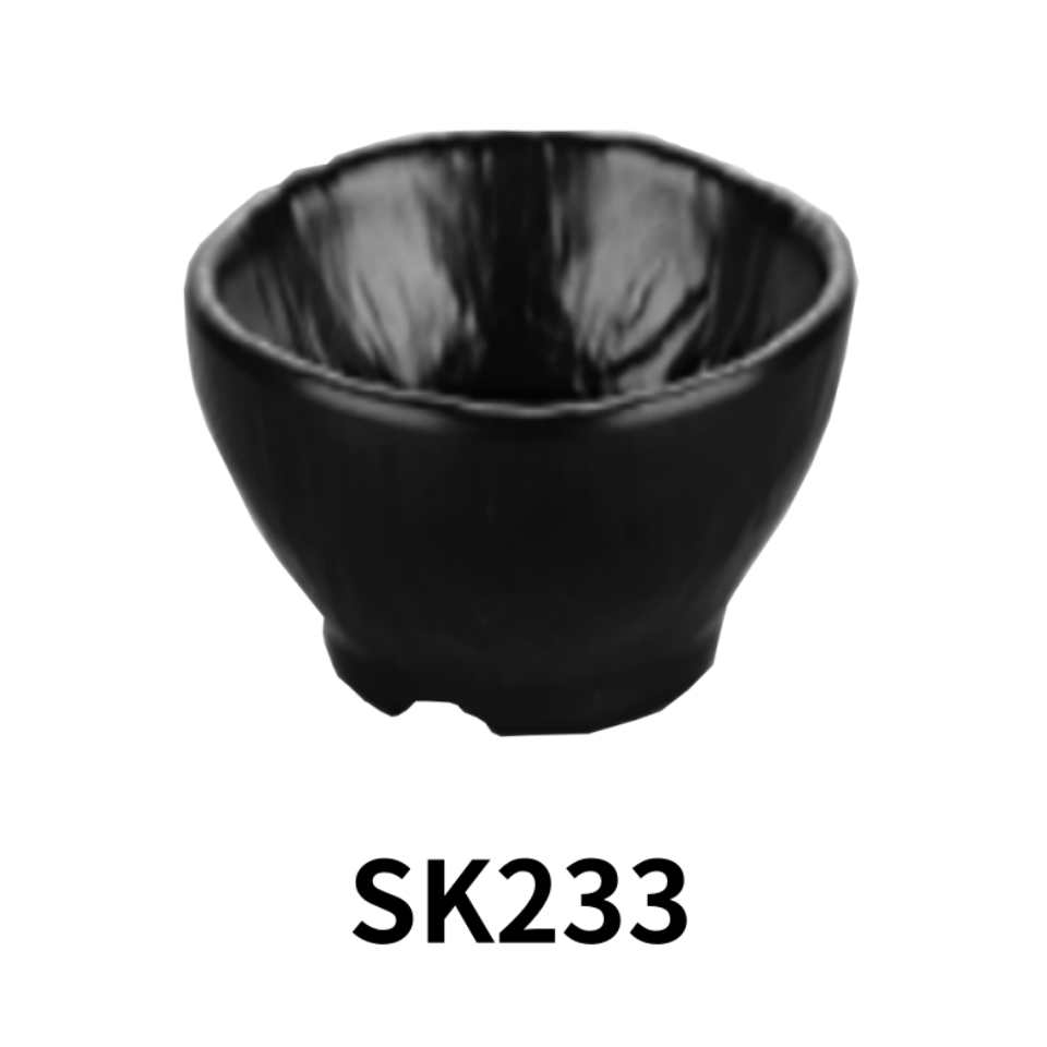 Förstärkt Rund Tallrik Melamin "3,3" SK233 Kina