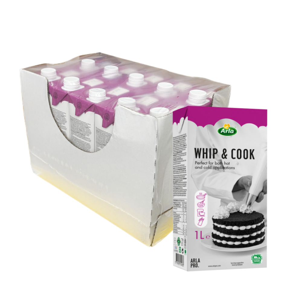 Whip&Cook 10x1L Arla Pro Danmark