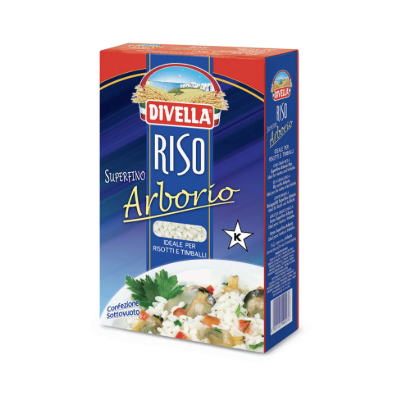 Ris Risotto Arborio 1kg Divella Italien