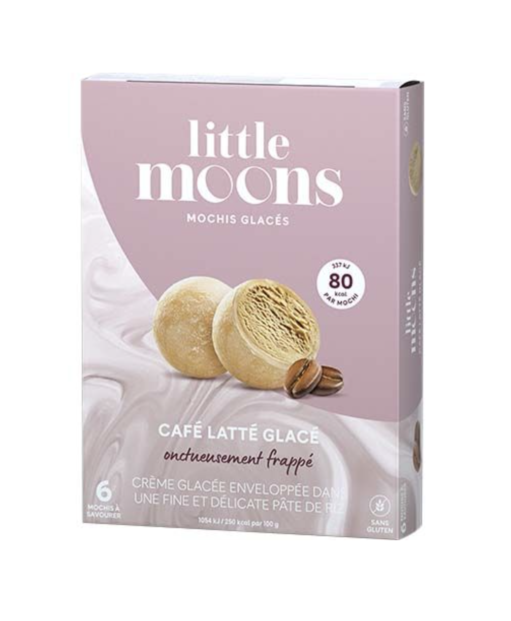 Mochiglass Café Latté Fryst 192g Little Moons Storbritannien