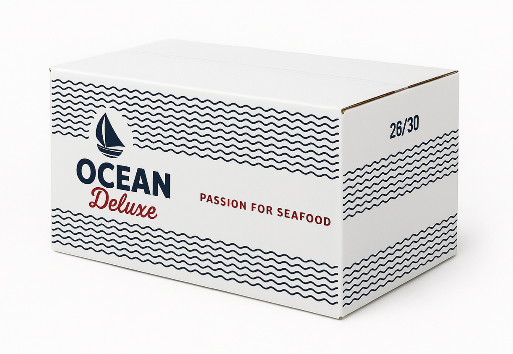 Räkor BT 26/30 H-Less RC 100% netto 6*1,44KG Indien