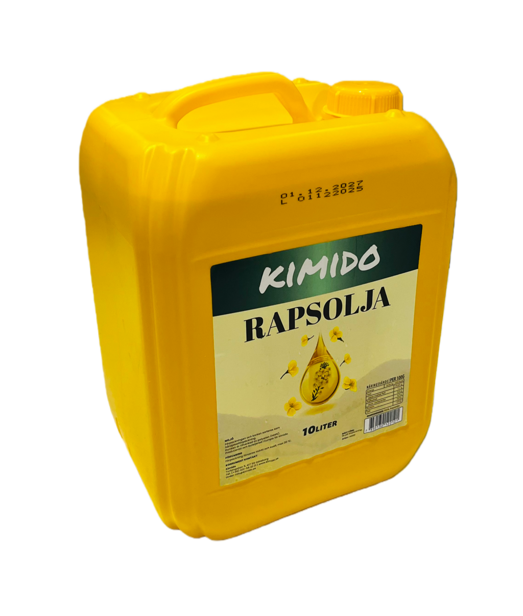 Rapsolja 10Liter KIMIDO Sverige