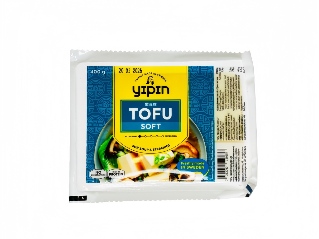 Tofu Mjuk 1x400g YiPin Sverige