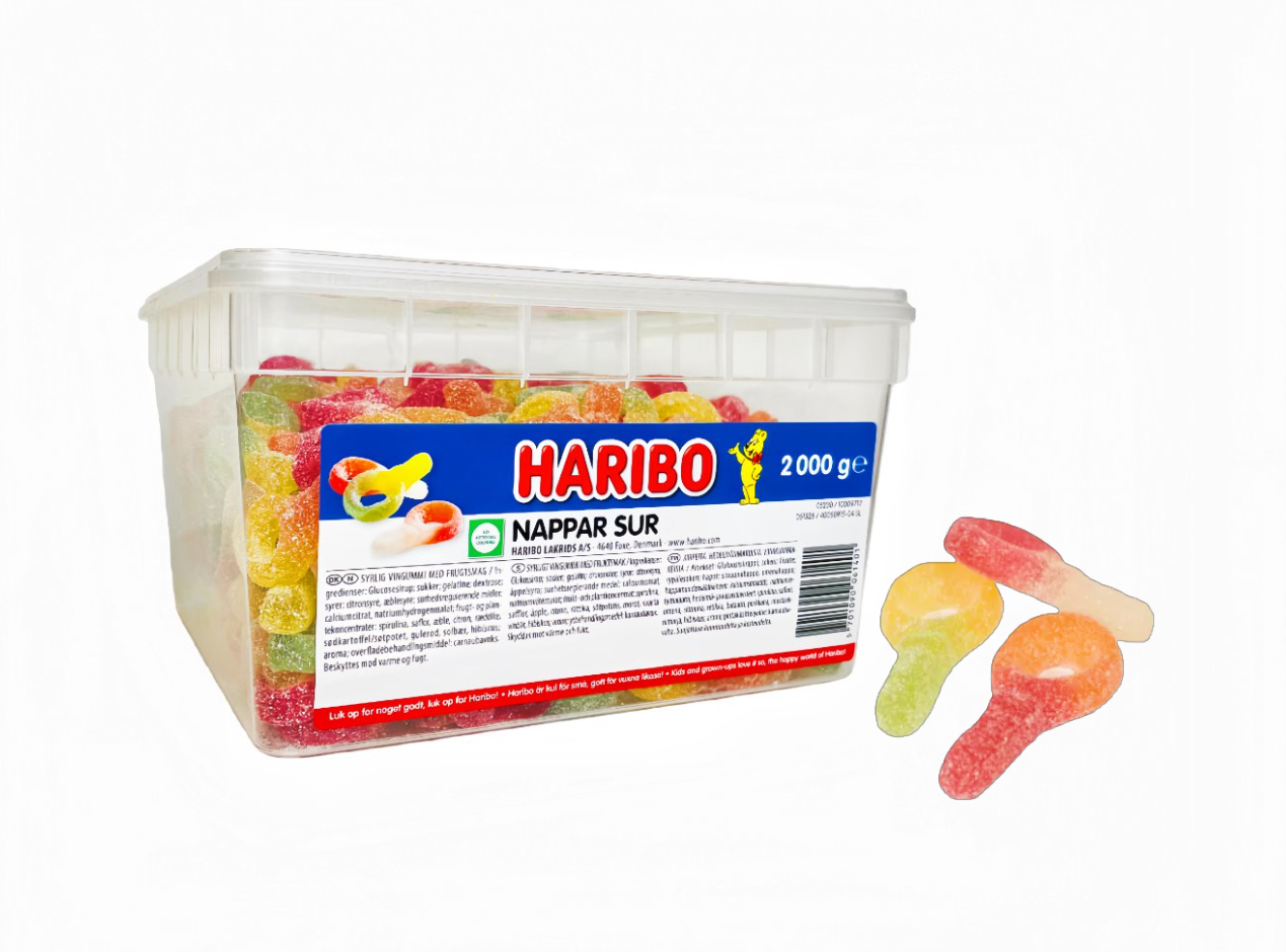 Godis Sura Nappar 2kg