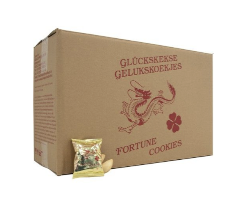 Lyckokakor CN/EN/DE/NL 250st Hong Kong