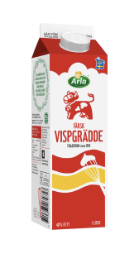 Färsk vispgrädde 40% 1 liter Arla Sverige