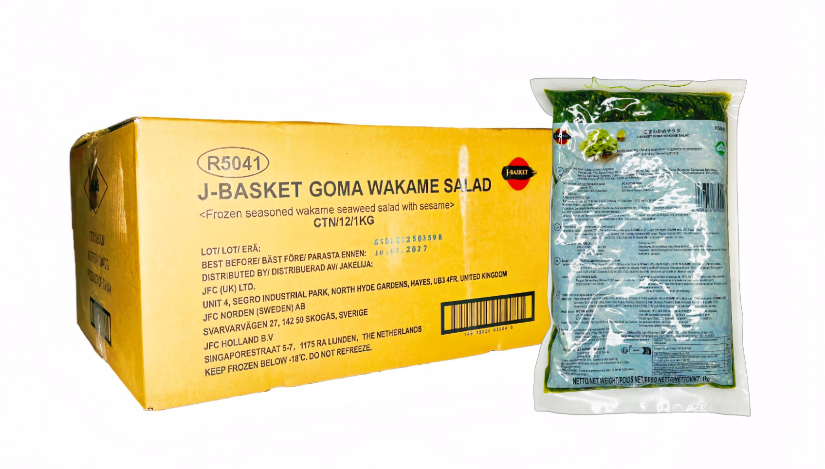 海草沙拉 12x1kg