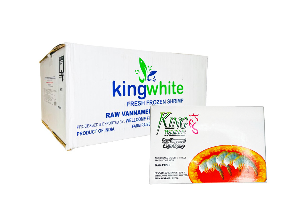Räkor Vannamei UHMS RC 26/30  6x1,8KG 100% Netto Indien