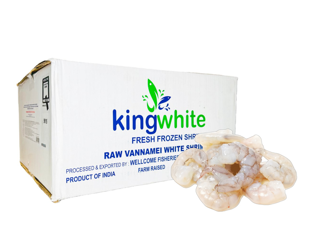 Räkor Vannamei US 21/25 100% 6x1.8kg Indien