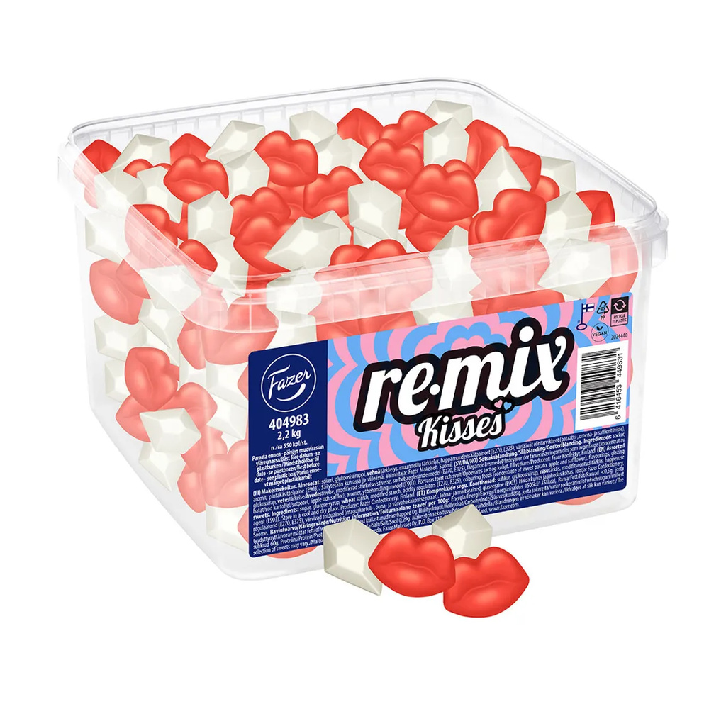 Godis Kisses 2,2kg Fazer Remix