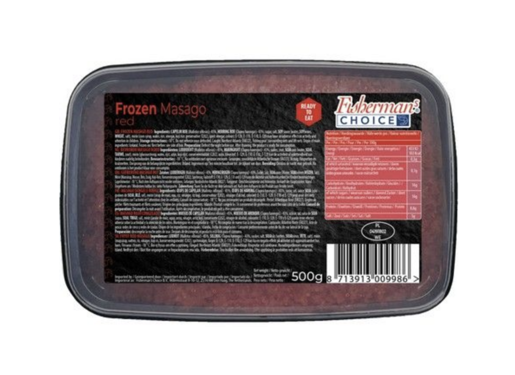 Masago Röd 500g Fisherman's Choice Poland