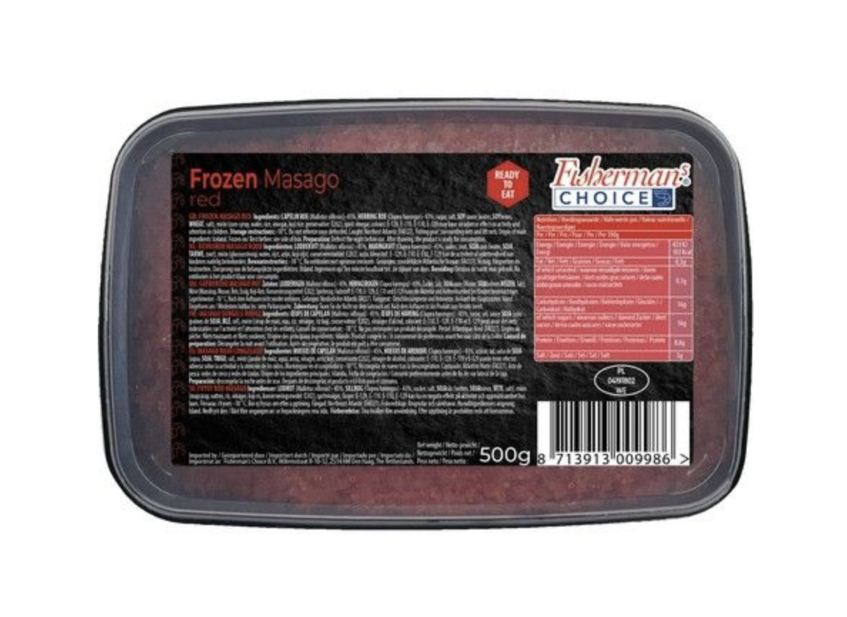 Masago Röd 500g Fisherman's Choice Poland