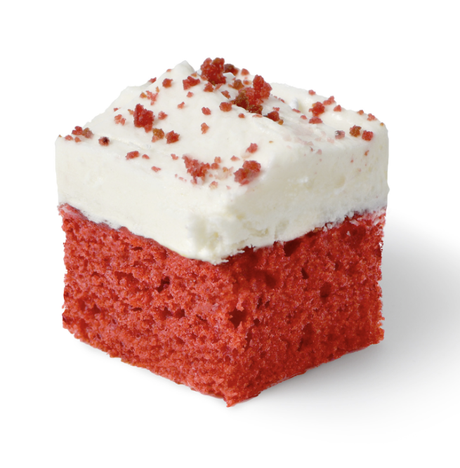 Mini Red Velvet-Kaka 108 st (30 mm x 30 mm) The Food Factory Malta