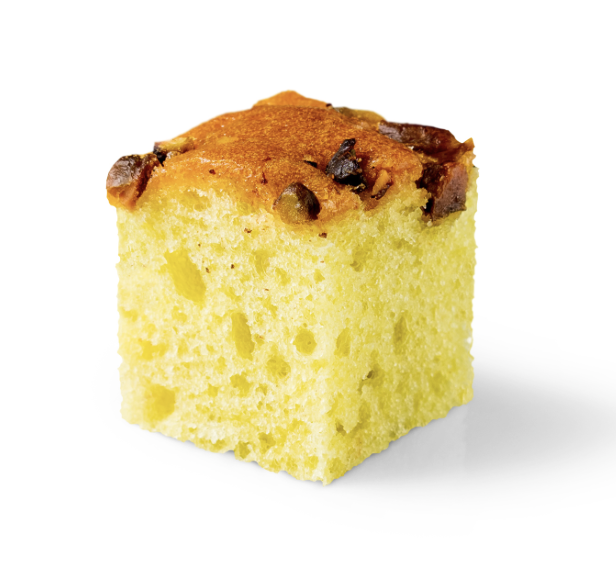 Mini Pistage- & Chokladkaka 108 st (30 mm x 30 mm) The Food Factory Malta