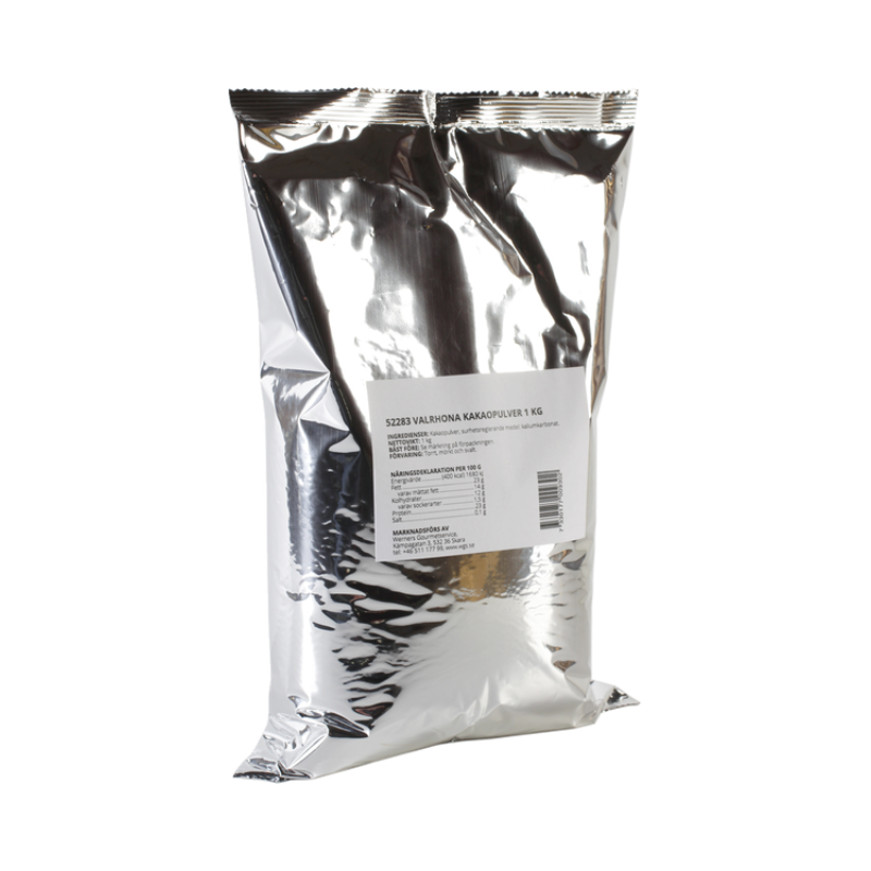 Kakaopulver 1kg Valrhona Frankrike