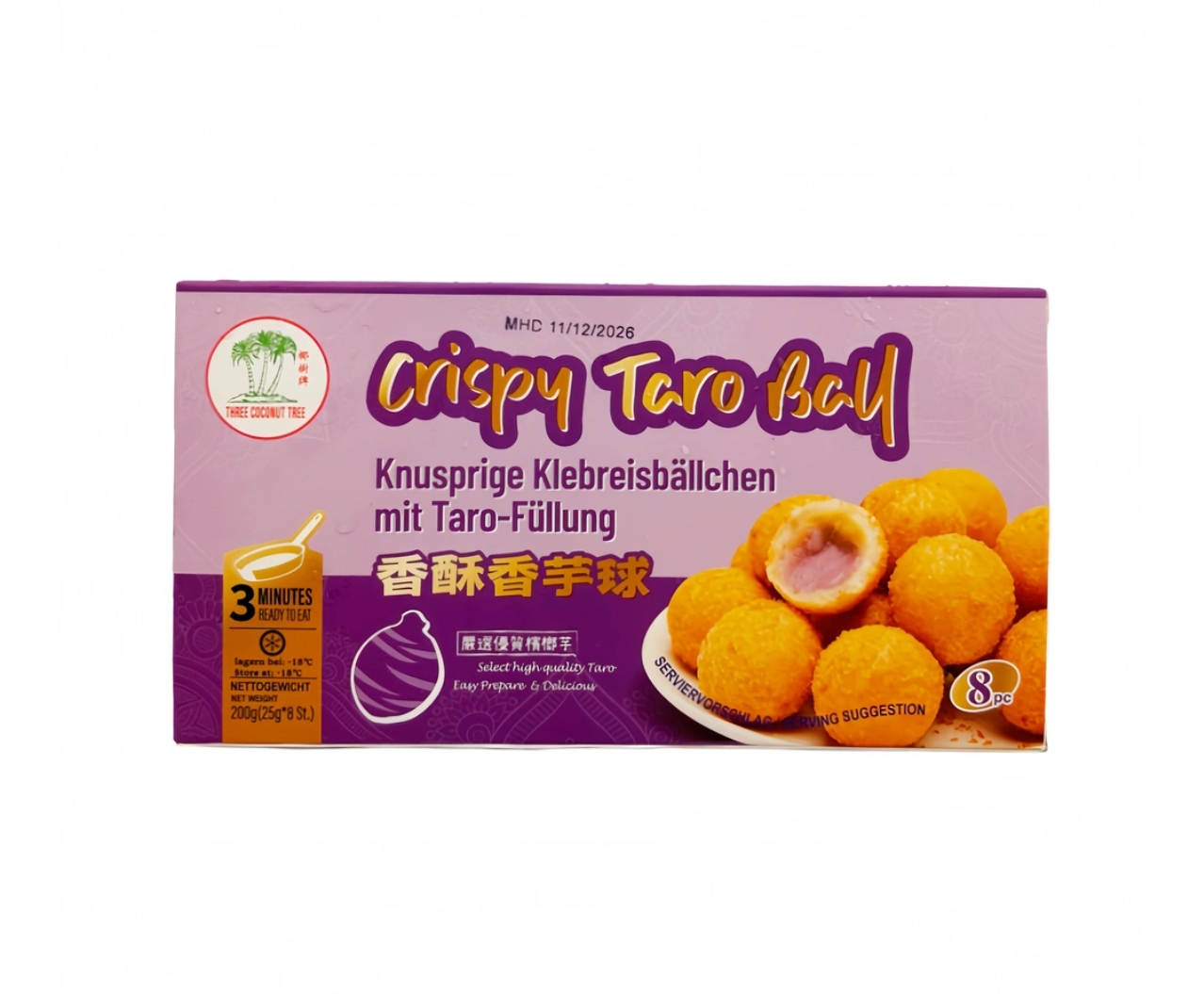 Krispiga Tarobollar 12x200g Kina