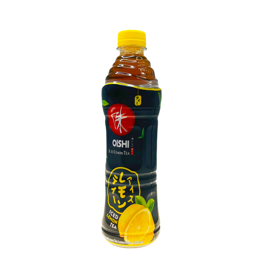 Svart te Citron 500ml Oishi Thailand Endast För Restaurangens Försäljning