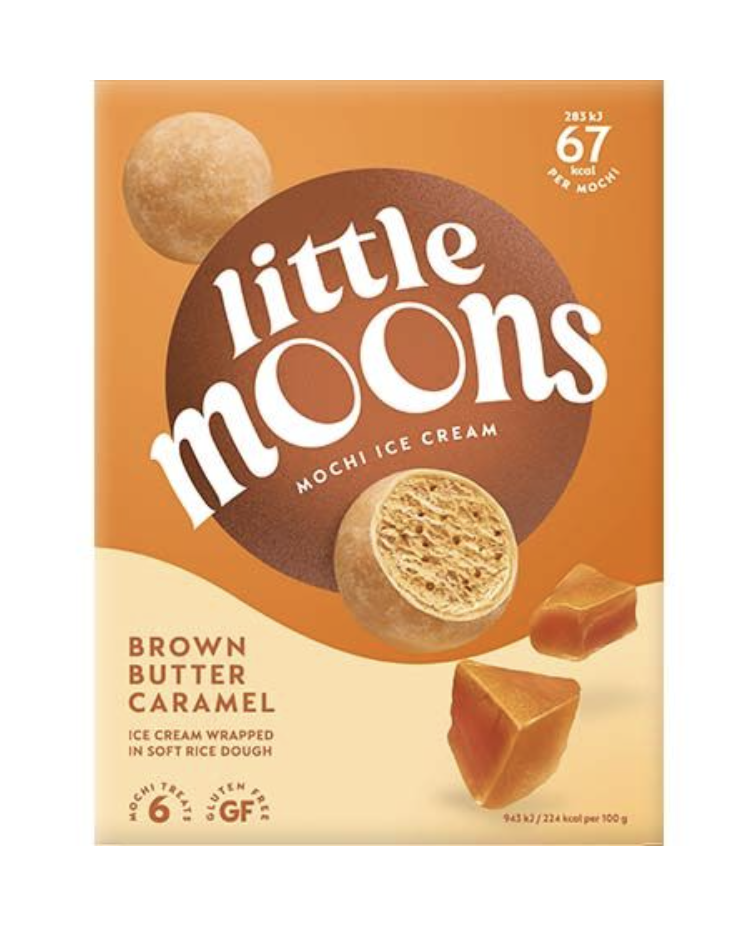 Mochiglass Brunt Smör Karamell 192g Little Moons