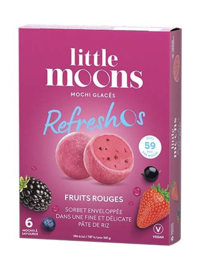 Mochiglass Röda Fruktmix 192g Little Moons