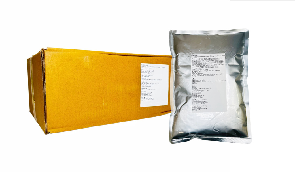 Apelsin Sweet Chilisås (Orange Sås) 6x2kg Kina
