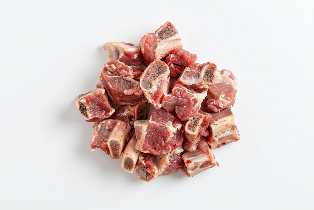 Lamm Med Ben i Bitar HALAL Fryst 1kg Argentina